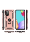 BFS  Samsung Galaxy A53 5G Kılıf Sofya Yüzüklü Silikon Kapak - Rose