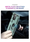 BFS  Samsung Galaxy A53 5G Kılıf Sofya Yüzüklü Silikon Kapak - Yeşil