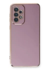 BFS  Samsung Galaxy A53 5G Kılıf Volet Silikon - Mor