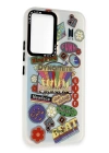 BFS  Samsung Galaxy A54 5G Kılıf Estoril Desenli Kapak - Estoril - 14