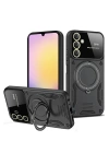 BFS  Samsung Galaxy A54 5G Kılıf Joy Lens Standlı Kapak - Siyah
