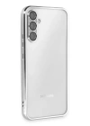 BFS Samsung Galaxy A54 5G Kılıf Lensli Silikon - Gümüş