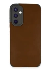 BFS  Samsung Galaxy A54 5G Kılıf Loop Deri Silikon - Kahverengi
