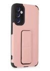 BFS  Samsung Galaxy A54 5G Kılıf Mega Standlı Silikon - Pudra