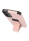 BFS  Samsung Galaxy A54 5G Kılıf Mega Standlı Silikon - Pudra