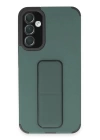 BFS  Samsung Galaxy A54 5G Kılıf Mega Standlı Silikon - Yeşil