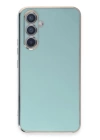 BFS  Samsung Galaxy A54 5G Kılıf Volet Silikon - Açık Yeşil