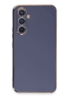 BFS  Samsung Galaxy A54 5G Kılıf Volet Silikon - Mavi