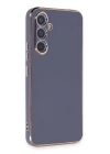 BFS  Samsung Galaxy A54 5G Kılıf Volet Silikon - Mavi
