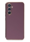 BFS  Samsung Galaxy A54 5G Kılıf Volet Silikon - Mor