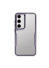 BFS  Samsung Galaxy A55 5G Kılıf Boyi Silikon Kapak - Derin Mor