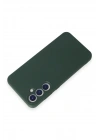 BFS  Samsung Galaxy A55 5G Kılıf First Silikon - Koyu Yeşil