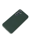 BFS  Samsung Galaxy A55 5G Kılıf First Silikon - Koyu Yeşil