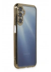 BFS Samsung Galaxy A55 5G Kılıf Lensli Silikon - Gold