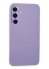 BFS  Samsung Galaxy A55 5G Kılıf Nano içi Kadife Silikon - Lila