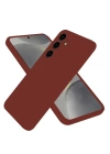 BFS  Samsung Galaxy A56 Kılıf First Silikon - Bordo