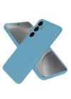 BFS  Samsung Galaxy A56 Kılıf Nano içi Kadife Silikon - Mavi