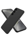 BFS  Samsung Galaxy A56 Kılıf Nano içi Kadife Silikon - Siyah