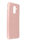 BFS  Samsung Galaxy A6 Plus 2018 Kılıf First Silikon - Rose Gold