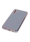 BFS  Samsung Galaxy A70 Kılıf Volet Silikon - Mavi