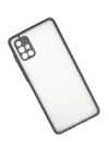 BFS  Samsung Galaxy A71 Kılıf Montreal Silikon Kapak - Gri