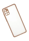 BFS  Samsung Galaxy A71 Kılıf Montreal Silikon Kapak - Pembe
