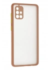BFS  Samsung Galaxy A71 Kılıf Montreal Silikon Kapak - Pembe