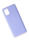 BFS  Samsung Galaxy A71 Kılıf Nano içi Kadife Silikon - Lila