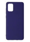 BFS  Samsung Galaxy A71 Kılıf Nano içi Kadife Silikon - Mor
