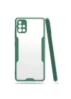 BFS  Samsung Galaxy A71 Kılıf Platin Silikon - Yeşil
