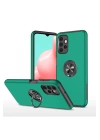 BFS  Samsung Galaxy A72 Kılıf Elit Yüzüklü Kapak - Yeşil
