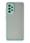 BFS  Samsung Galaxy A72 Kılıf Montreal Silikon Kapak - Turkuaz