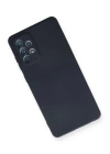 BFS  Samsung Galaxy A72 Kılıf Nano içi Kadife Silikon - Lacivert