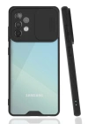 BFS  Samsung Galaxy A72 Kılıf Platin Kamera Koruma Silikon - Siyah