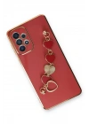 BFS  Samsung Galaxy A73 5G Kılıf Esila Silikon - Kırmızı