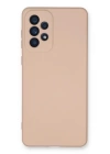BFS  Samsung Galaxy A73 5G Kılıf Nano içi Kadife Silikon - Pudra
