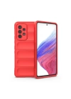 BFS  Samsung Galaxy A73 5G Kılıf Optimum Silikon - Kırmızı