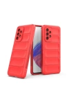 BFS  Samsung Galaxy A73 5G Kılıf Optimum Silikon - Kırmızı