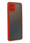 BFS  Samsung Galaxy A81 / Note 10 Lite Kılıf Montreal Silikon Kapak - Kırmızı