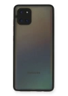 BFS  Samsung Galaxy A81 / Note 10 Lite Kılıf Montreal Silikon Kapak - Siyah