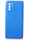 BFS  Samsung Galaxy A91 / S10 Lite Kılıf First Silikon - Mavi