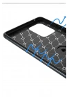 BFS  Samsung Galaxy A91 / S10 Lite Kılıf Range Yüzüklü Silikon - Mavi