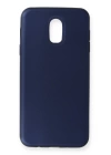 BFS  Samsung Galaxy C8 Kılıf First Silikon - Lacivert