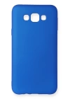 BFS  Samsung Galaxy E7 Kılıf First Silikon - Mavi