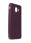 BFS  Samsung Galaxy J4 Kılıf First Silikon - Mürdüm