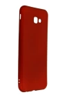 BFS  Samsung Galaxy J4 Plus Kılıf First Silikon - Bordo