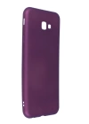 BFS  Samsung Galaxy J4 Plus Kılıf First Silikon - Mürdüm