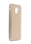 BFS  Samsung Galaxy J6 Kılıf First Silikon - Gold