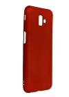 BFS  Samsung Galaxy J6 Plus Kılıf First Silikon - Bordo