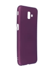 BFS  Samsung Galaxy J6 Plus Kılıf First Silikon - Mürdüm